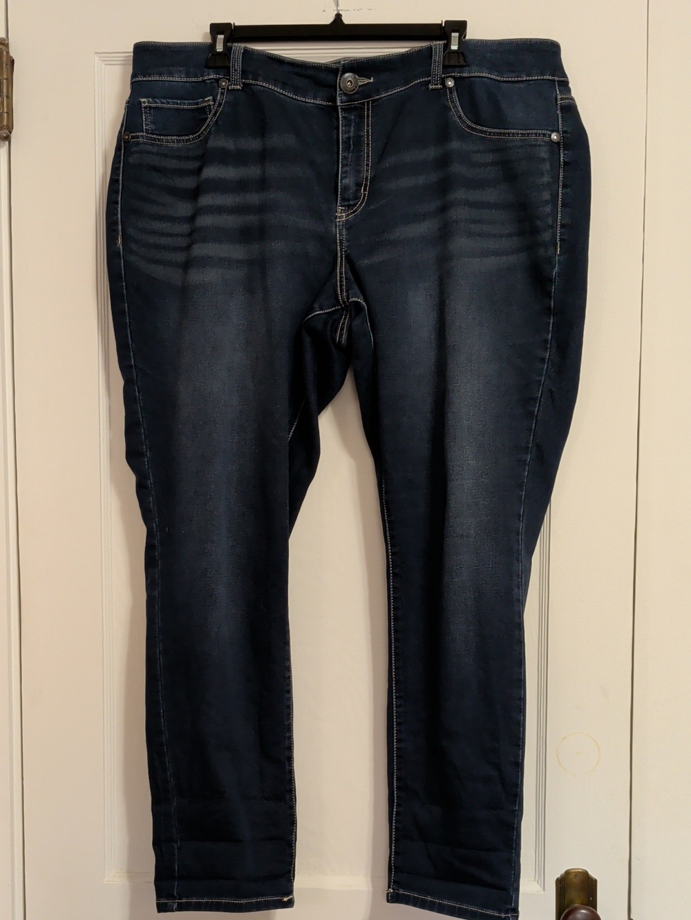 Maurices Dark Blue Skinny Jeans Size 20W EUC